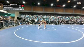 170 lbs Champ. Round 2 - Diem Johnson, South Tahoe vs Salena Silva, Bonanza