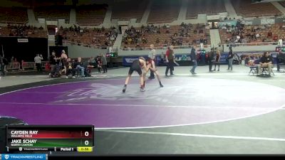 D2-106 lbs Cons. Round 2 - Jake Schay, North Canyon vs Cayden Ray, Williams Field