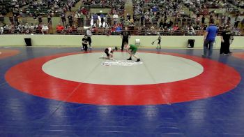 88 lbs Consi Of 8 #2 - Wyatt Steele, South Paulding Junior Spartans Wrestling Club vs John Pierson, North Hall Jr Trojans