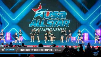 Integrity Cheer Empire - Louis Vuitton [2019 Senior - D2 1 Day 2] 2019 USA All Star Championships