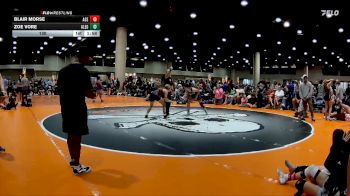 130 lbs 2nd Wrestleback (8 Team) - Blair Morse, ACE WC vs Zoe Vore, Alabama Elite Gold