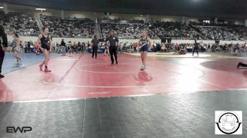 110 lbs Consi Of 4 - Evelyn Tillison, Fort Gibson vs BRAYLEIGH COOPER, McLoud