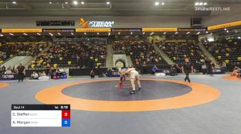 86 kg Round Of 16 - Caden Steffen, Mustang Wrestling Club vs Andrew Morgan, SPAR/TMWC