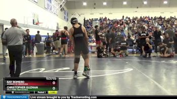 170 lbs Semifinal - Christopher Guzman, Villa Park High School vs Ray Romero, Academy Of Wrestling
