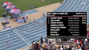 Youth Girls' 200m, Finals 11 - Age 10
