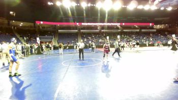 120 lbs Round Of 32 - Alexander Vasquez, Lowell vs Kenna Gioffre, Newtown