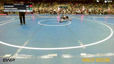 67 lbs Consi Of 32 #2 - Eli Michael, Contenders Wrestling Academy vs Brooks Ewertz, WTC
