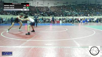 133 lbs Consi Of 32 #1 - Raphel Praag, Plainview JH vs Kayden Leslie, Mannford Pirate Youth Wrestling