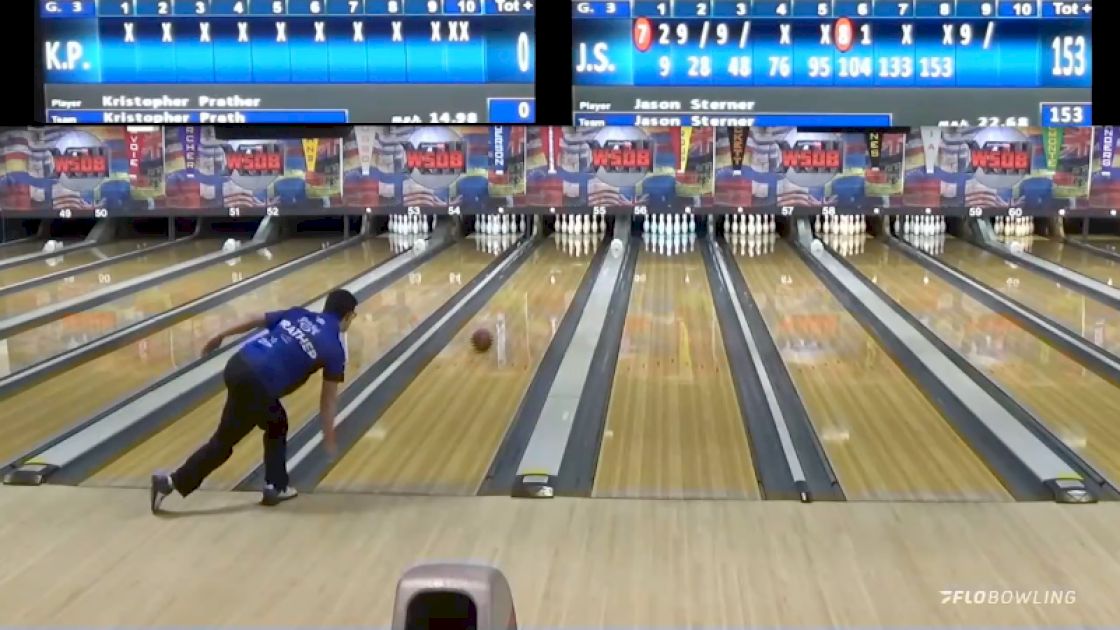 Final Shots Of Kris Prather's 300 Game In Round Of 8