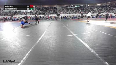 160 lbs Consi Of 16 #2 - Noah Irby, Verdigris vs Banks Brorsen, Stillwater