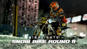 Highlights: ERX Snocross National Round 11 Snow Bike Moto 2