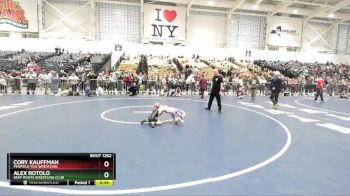 53 lbs Quarterfinal - Cory Kauffman, Penfield You Wrestling vs Alex Rotolo, Deep Roots Wrestling Club