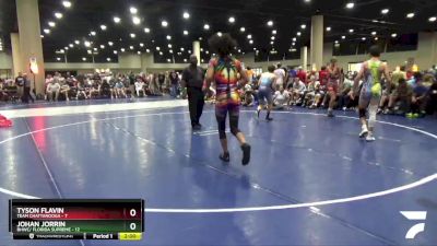 132 lbs Semis & 5th Wb (32 Team) - Tyson Flavin, Team Chattanooga vs Johan Jorrin, BHWC/ Florida Supreme