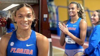 Florida's Anna Hall After Winning The NCAA Pentathlon