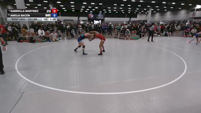 125 lbs Champ. Rd Of 16 - Amelia Bacon, Mile High Wrestling Club vs Gabriella Martinez, Jflo Trained