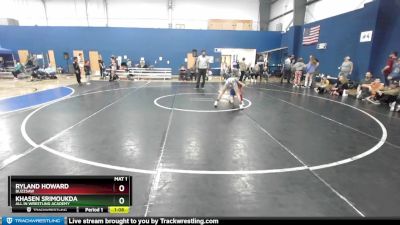 75 lbs Round 5 - Ryland Howard, Buzzsaw vs Khasen Srimoukda, All In Wrestling Academy