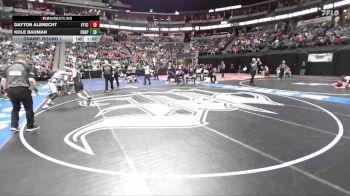 120-5A Champ. Round 1 - Dayton Albrecht, Fountain-Fort Carson vs Kole Bauman, Chaparral