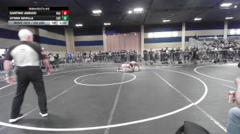 102 lbs Final - Santino Andujo, Valiant College Prep vs Ayden Sevilla, Live Training