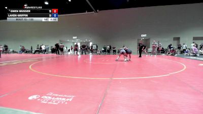 135 lbs Champ. Round 2 - Gwen Musser, TX vs Laken Griffin, LA