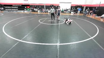 120 lbs Champ. Round 2 - Jackson Marlett, Crystal Lake (CENTRAL) vs Mykola Shamray, BUFFALO GROVE