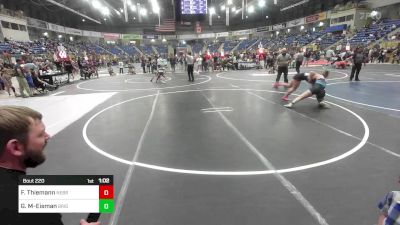 145 lbs Quarterfinal - Farrin Thiemann, Nebraska Wr Ac vs Graciela Melendez-Eisman, Brighton WC