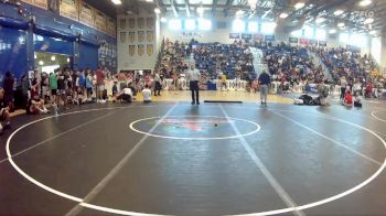 138 lbs Champ. Round 3 - Isaac Santos, Camden County Outsiders vs Grayson Lopez, Land O Lakes