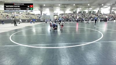 40 lbs Cons. Semi - Houston Sturgill, Vikings Wrestling Club vs Matthew Foster, Bradford Wrestling