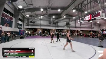 126 lbs Cons. Round 5 - Chance Woodward, 512 Outlaw Wrestling vs Jacob Edwards, X-CLUSIVE Wrestling