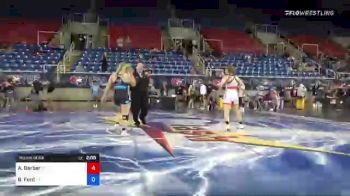 152 lbs Round Of 64 - Aspen Barber, Colorado vs Bailey Ford, Texas