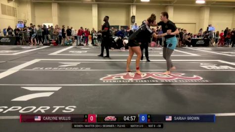 Carlyne Mullis vs Sariah Brown 2025 ADCC Charlotte Open