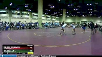 132 lbs Placement (16 Team) - Thomas Clay, Rip Tide Wrestling vs Ashton Zembower, 212 Wrestling