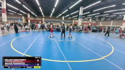 102 lbs Quarterfinal - William Sawilowsky, Texas Elite Wrestling Club vs Behzod Rakhmatov, Gracie Barra Westchase Wrestling Club