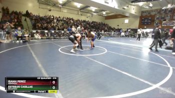 215 lbs Champ. Round 1 - Esteban Casillas, Beaumont vs Isaiah Perez, Nordhoff