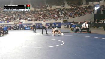 115-D4 1st Place Match - Jayden Preston, Somerton High School vs PARKER REIDHEAD, Mogollon High School