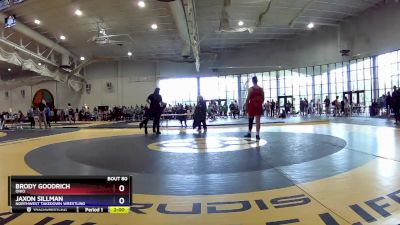 215 lbs Round 3 - Brody Goodrich, Ohio vs Jaxon Sillman, Northwest Takedown Wrestling