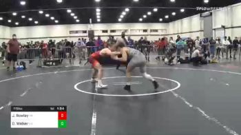 170 lbs Semifinal - James Rowley, OR vs Dillon Walker, OH