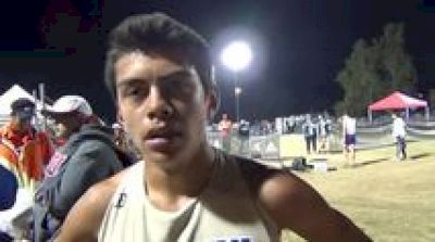 Danny Martinez (St John Bosco) bounces back from disappointing mile to win 3200 at 2012 Azusa Meet of Champions