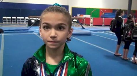 Kailey Gillings- Level 9 Junior B Vault and Beam Texas State Champ!