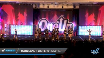 Maryland Twisters - Lightning [2019 Senior Coed - Small 3 Day 2] 2019 One Up National Championship