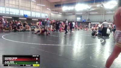 126 lbs Cons. Semis (16 Team) - Alex Reid, MF Purge Black vs Zayden Rose, Short Time WC