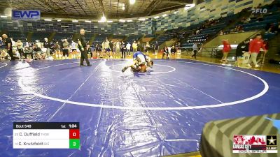 138 lbs Consi Of 16 #2 - Camron Duffield, Thoroughbred Wrestling Academy (TWA), MO vs Cole Krutzfeldt, Big Game Wrestling Club