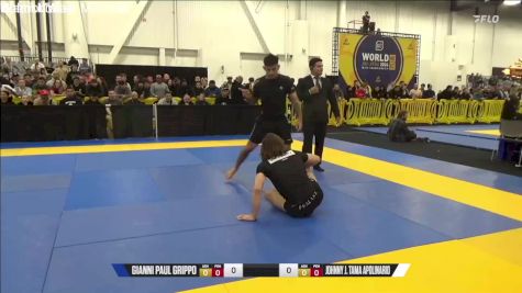 Johnny J. Tama Apolinario vs Gianni Paul Grippo 2024 World IBJJF Jiu-Jitsu No-Gi Championship