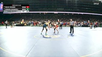 D3-132 lbs Cons. Round 1 - Isaac Kramer, Portland vs Jordan Cromwell ...