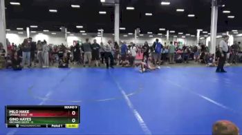 68 lbs Round 9 (10 Team) - Gino Hayes, Orchard South vs Milo Hake, Uprising Gold