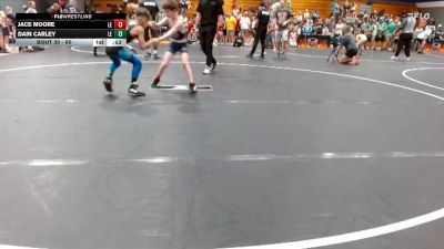 60 lbs Round 2 - Jace Moore, Grizzlies Wrestling Club vs Dain Carley, Cobra Wrestling Club