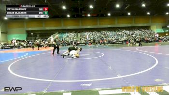 138 lbs Consi Of 32 #2 - Izeyah Martinez, THRESHOLD WRESTLING CLUB vs Chase Claassen, Windsor Wrestling Club