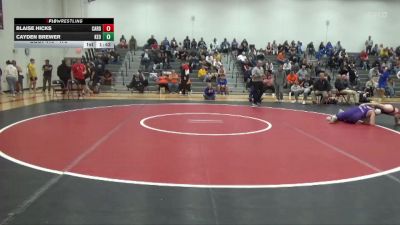 175 lbs Round 4 - Cayden Brewer, Keokuk vs Blaise Hicks, Cardinal Community