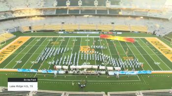 Lake Ridge H.S., TX at 2019 BOA Waco Regional Championship, pres. by Yamaha