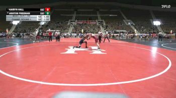 165 lbs Champ. Round 1 - Kairyn Hall, Bluefield State vs Ashton Freeman, Unattached
