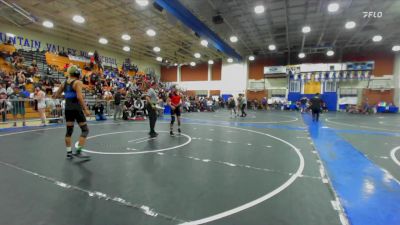 138 lbs Champ. Round 2 - Kamari Baldelomar, San Dimas vs Ramses Valenzuela, Patriot